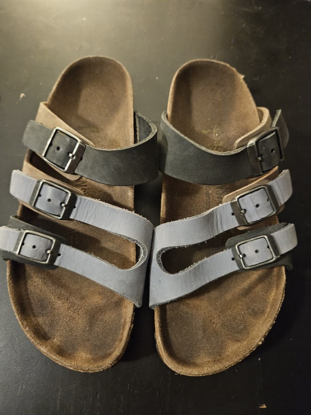 Birkenstock Florida 3-Strap Sandals Multi-Tone Women’s Size EU 35 /US 4.5